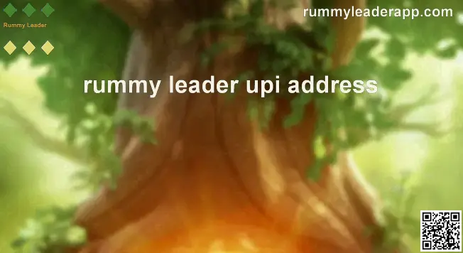 Rummy Leader UPI Address Logo and Guide